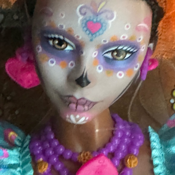 Barbie Dia De Los Muertos 2024 Barbie Doll Day of the Dead Mattel - NIB - Picture 9 of 16